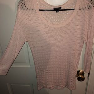 pink express sweater